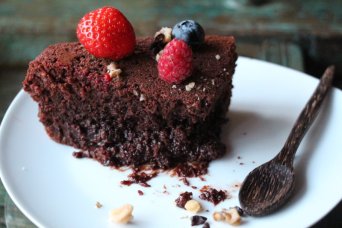 Healthy Chocolate Cake Liquid Center